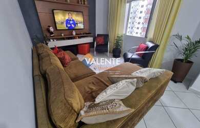 Imagem: O apartamento possui 1 Dormitório, 1 Banheiro, 1 Vaga na garagem