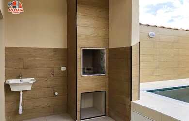 Imagem 2: Casa com 2 dormitórios à venda, 86 m² por R$ 350.000 - Itaóca - Mongaguá/SP