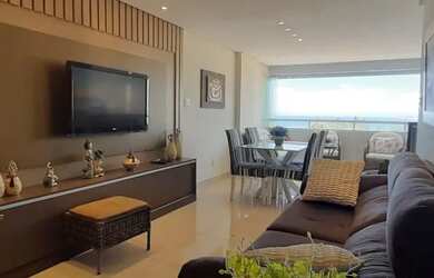 Imagem: O apartamento na cobertura possui 4 Dormitórios, 4 Banheiros