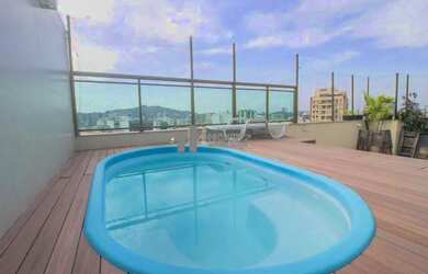 Imagem: O apartamento na cobertura possui 3 Dormitórios, 1 Banheiro