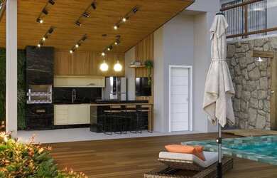 Imagem 12: Apartamento. Piscina, Ar-condicionado, Lareirae1 Vaga na garagem