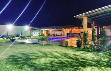 Imagem: A pousada chalé possui 2 Dormitórios, Acomodam 14 pessoas