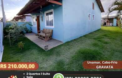 Imagem 1: Imóvel para venda com 70 metros quadrados com 2 quartos em Samburá (Tamoios) - Cabo Frio