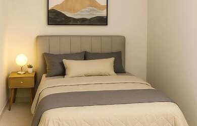 Imagem: A kitnet possui 1 Dormitório, 1 Banheiro, 1 Vaga na garagem