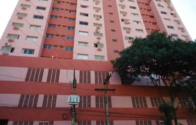 Imagem: O apartamento possui 1 Dormitório, 1 Banheiro, 1 Vaga na garagem