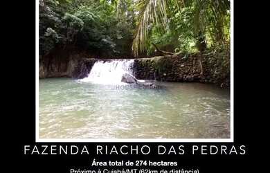 Imagem: Fazenda na região de Acorizal - Comunidade Carumbé