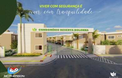 Imagem: A casa em condomínio possui 2 Dormitórios, 2 Banheiros, 1