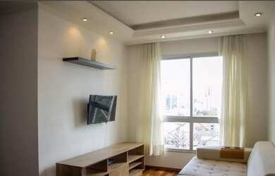 Imagem: O apartamento possui 3 Dormitórios, 1 Banheiro, 1 Vaga na garagem