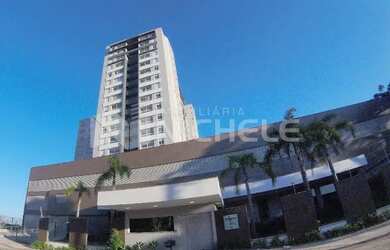 Imagem: O apartamento possui 1 Dormitório, 1 Banheiro, 1 Vaga na garagem