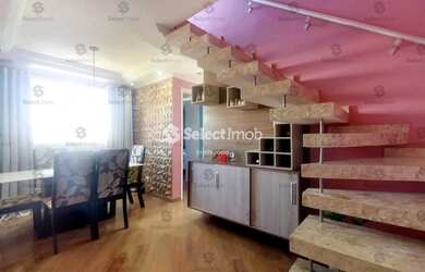 Imagem: O apartamento na cobertura possui 2 Dormitórios, 1 Banheiro