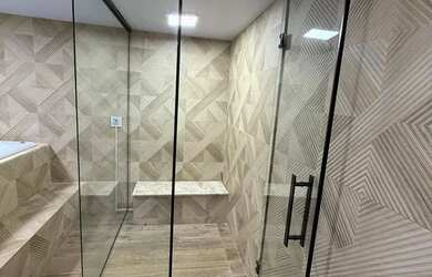 Imagem 5: Barbearia montada, em funcionamento, ZS de BH. Imóvel alugado