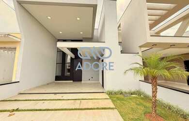 Imagem: A casa em condomínio possui 3 Dormitórios, 3 Banheiros, 4