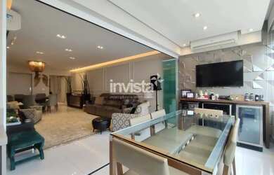 Imagem 6: Apartamento 3 suítes com vista mar Embaré, Santos, frente, 2 vagas