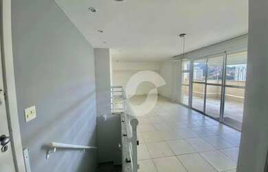 Imagem: O apartamento na cobertura possui 3 Dormitórios, 1 Banheiro