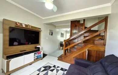 Imagem: A casa em condomínio possui 2 Dormitórios, 2 Banheiros, 1