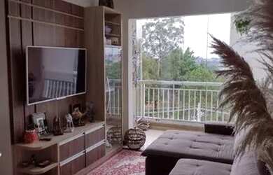 Imagem: O apartamento possui 3 Dormitórios, 2 Banheiros, 2 Vagas na