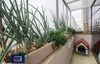 Imagem: O apartamento na cobertura possui 2 Dormitórios, 3 Banheiros