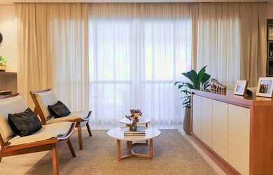 Imagem: O apartamento possui 4 Dormitórios, 5 Banheiros, 3 Vagas na