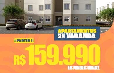 Imagem: O apartamento possui 2 Dormitórios, 1 Banheiro, Imóvel novo