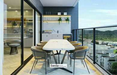 Imagem: O apartamento possui 3 Dormitórios, 5 Banheiros, 2 Vagas na