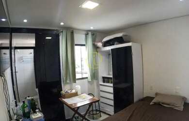 Imagem: A kitnet possui 1 Dormitório, 1 Banheiro, 30m² de Área e