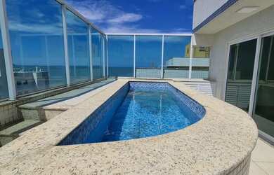 Imagem: O apartamento na cobertura possui 4 Dormitórios, 4 Banheiros