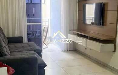 Imagem: O apartamento possui 2 Dormitórios, 2 Banheiros, 2 Vagas na