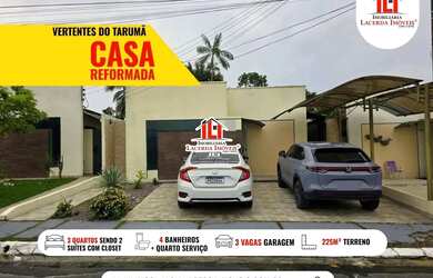 Imagem: A casa em condomínio possui 5 Dormitórios, 3 Banheiros, 2