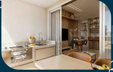 Imagem: O apartamento possui 2 Dormitórios, 2 Banheiros, 1 Vaga na