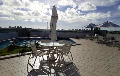 Imagem 6: IGUATEMI BUSINESS FLAT. Piscina, Imóvel mobiliado, Ar-condicionadoe39m²...