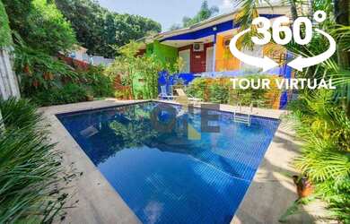 Imagem: A casa em condomínio possui 4 Dormitórios, 5 Banheiros, 4