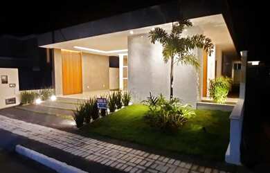 Imagem: A casa em condomínio possui 4 Dormitórios, 3 Banheiros, 4