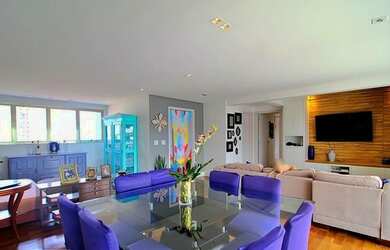 Imagem: O apartamento possui 3 Dormitórios, 4 Banheiros, 4 Vagas na