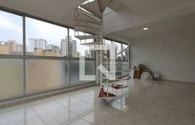 Imagem: O apartamento na cobertura possui 4 Dormitórios, 3 Banheiros