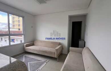 Imagem 2: Apartamento mobiliado para alugar 1 quarto Boqueirão Santos SP
