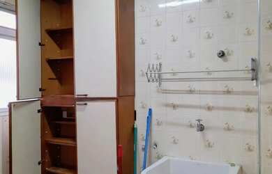 Imagem 15: Frente com sacada. 64m² de Área, 1 Vaga na garageme2 Dormitórios