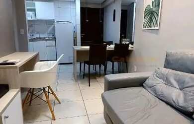 Imagem: O apartamento possui 1 Dormitório, 1 Banheiro, 1 Vaga na garagem