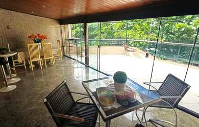 Imagem: O apartamento na cobertura possui 3 Dormitórios, 4 Banheiros