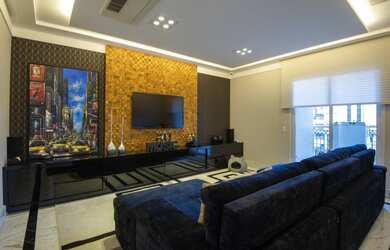 Imagem: O apartamento possui 5 Dormitórios, 5 Banheiros, 5 Vagas na