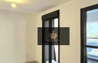 Imagem: O apartamento possui 1 Dormitório, 1 Banheiro, 1 Vaga na garagem