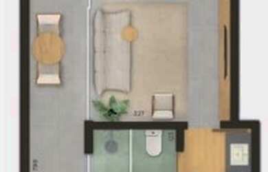 Imagem 2: Área privativa à venda, 2 quartos, 1 suíte, 2 vagas, Lourdes - Belo...