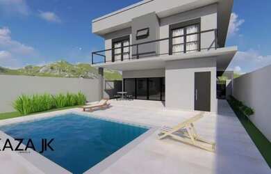 Imagem: A casa possui 3 Dormitórios, 3 Banheiros, 4 Vagas na garagem