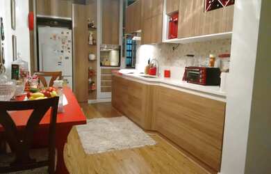 Imagem: O apartamento possui 2 Dormitórios, 2 Banheiros, 1 Vaga na