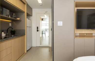 Imagem 4: Stúdio mobiliado para locação na Bela Vista e 22 m² - ótimo lazer