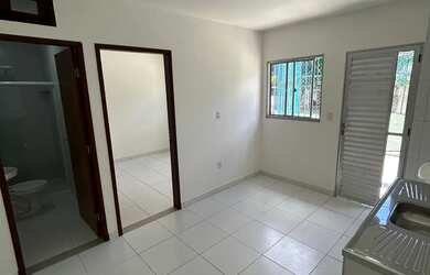 Imagem: A kitnet possui 1 Dormitório, 1 Banheiro, 24m² de Área e