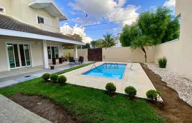 Imagem: A casa em condomínio possui 3 Dormitórios, 5 Banheiros, 4