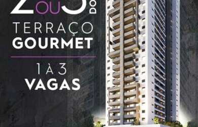 Imagem: O apartamento possui 2 Dormitórios, 2 Banheiros, 1 Vaga na