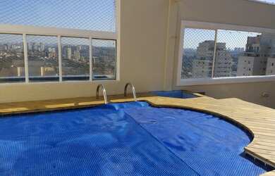 Imagem: O apartamento na cobertura possui 2 Dormitórios, 4 Banheiros