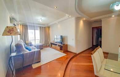 Imagem: O apartamento possui 3 Dormitórios, 3 Banheiros, 2 Vagas na