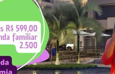 Imagem: O apartamento possui 2 Dormitórios, 2 Banheiros, 1 Vaga na